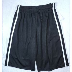 Men Black Athletic Shorts L Drawstring Streetwear Basic American Legend Outfiter